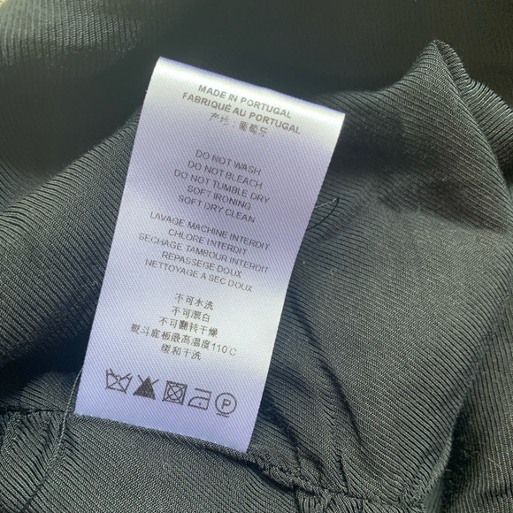 IRO PARIS Frisus Metallic Silver Mini Skirt size 40 eu - Picture 8 of 10